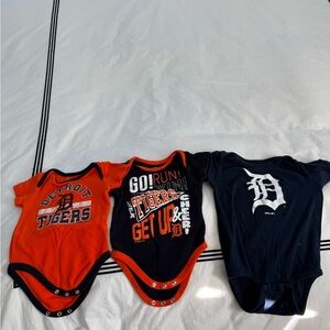 Detroit Tigers Bodysuit Baby Onesie